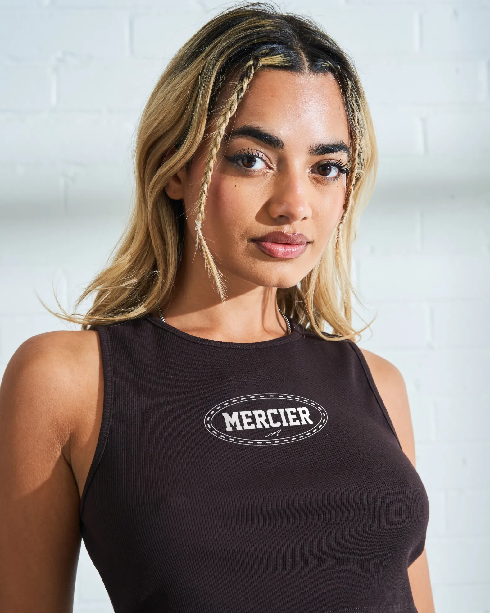 Womens Chocolate Maison Vest