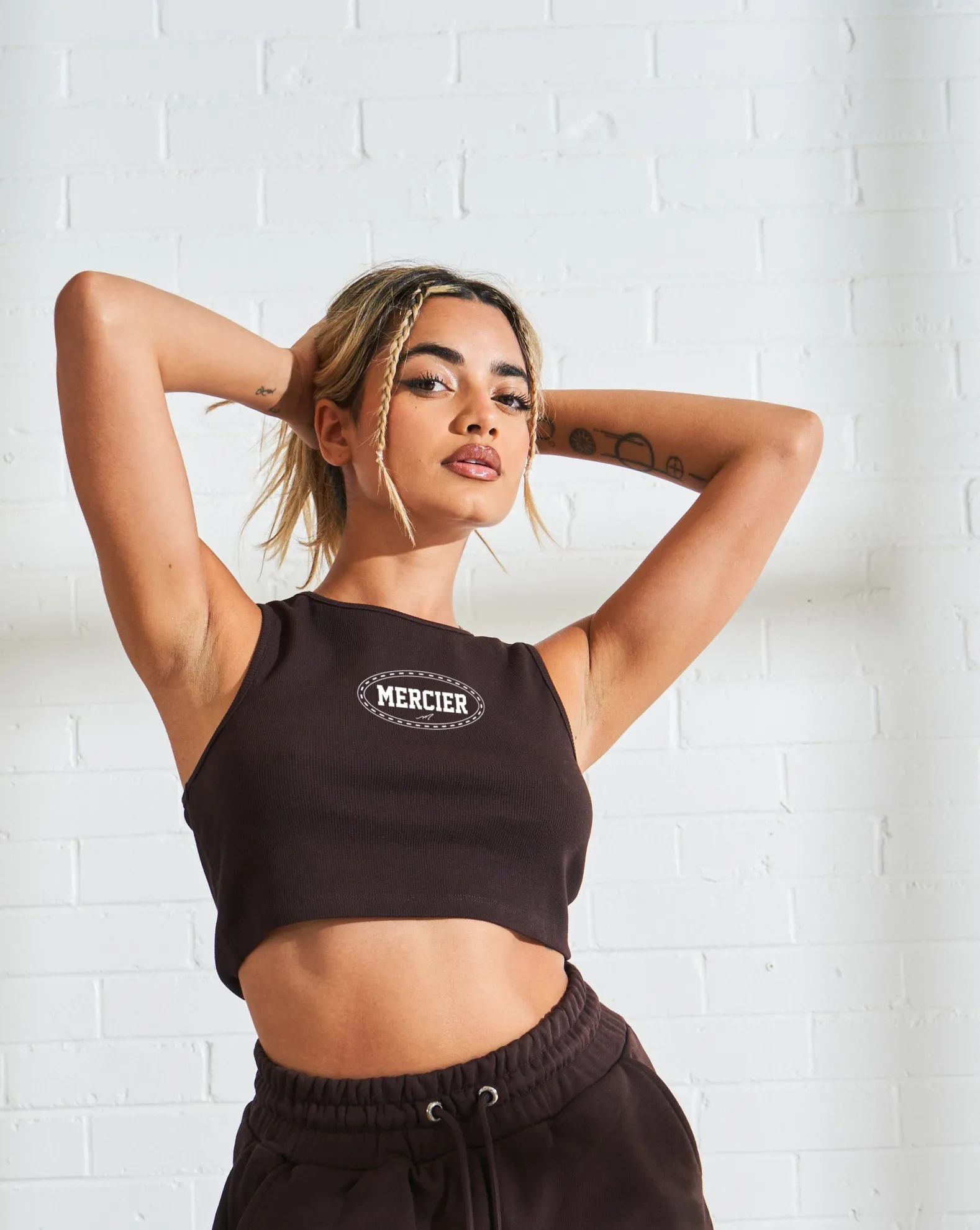 Womens Chocolate Maison Vest