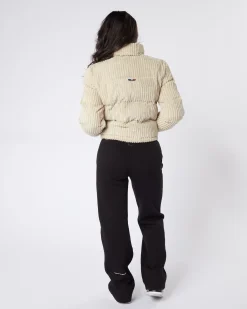 Womens Cord Beige OG Badge Jacket