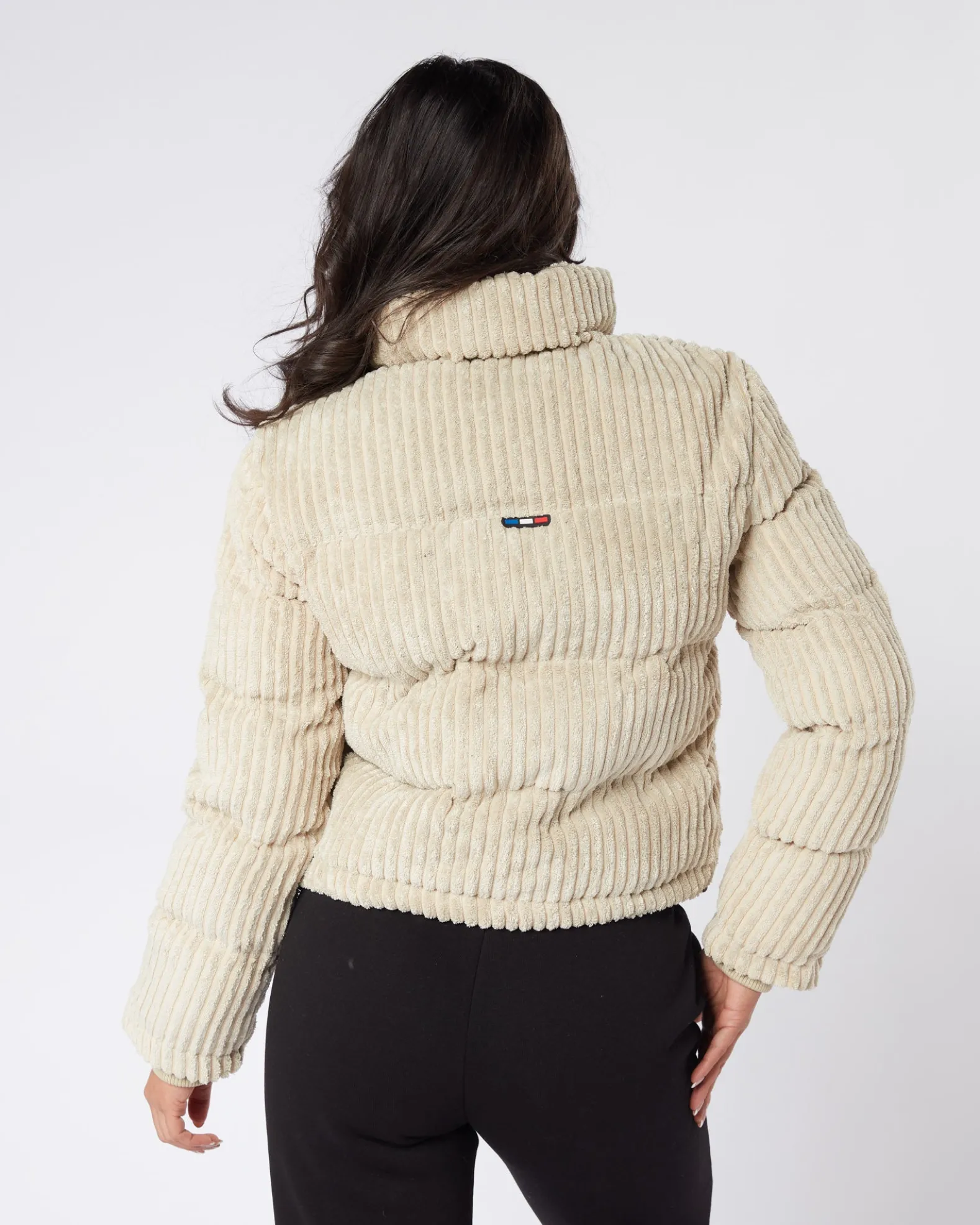 Womens Cord Beige OG Badge Jacket