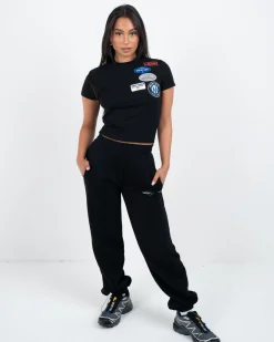 Womens Mercier Black Fitted OG T-Shirt