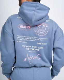 Womens Moonlight Blue Caruso Hoodie