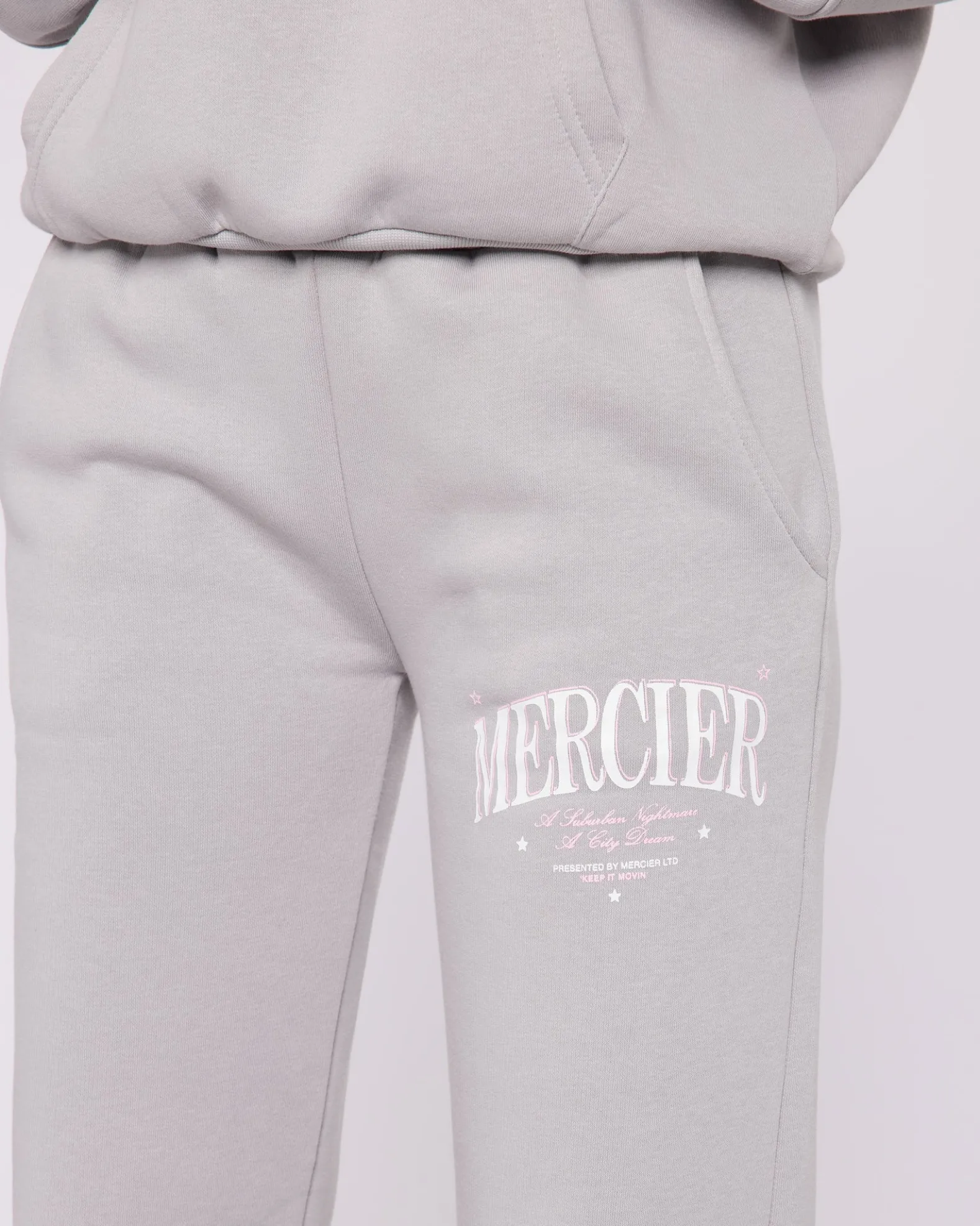 Womens Pebble Grey Origins Jogger