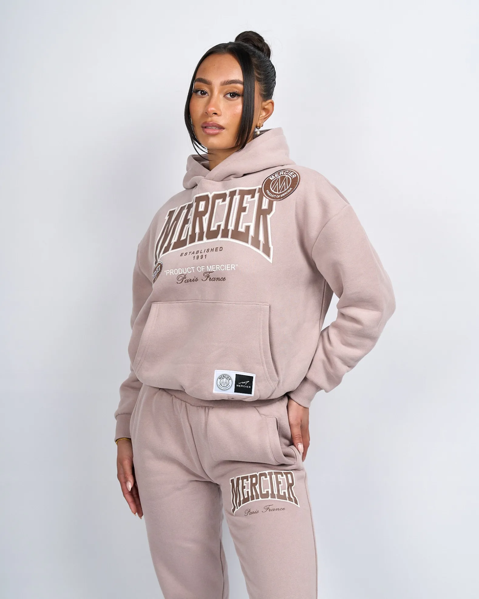 Womens Silver Cloud Kansas Hoodie