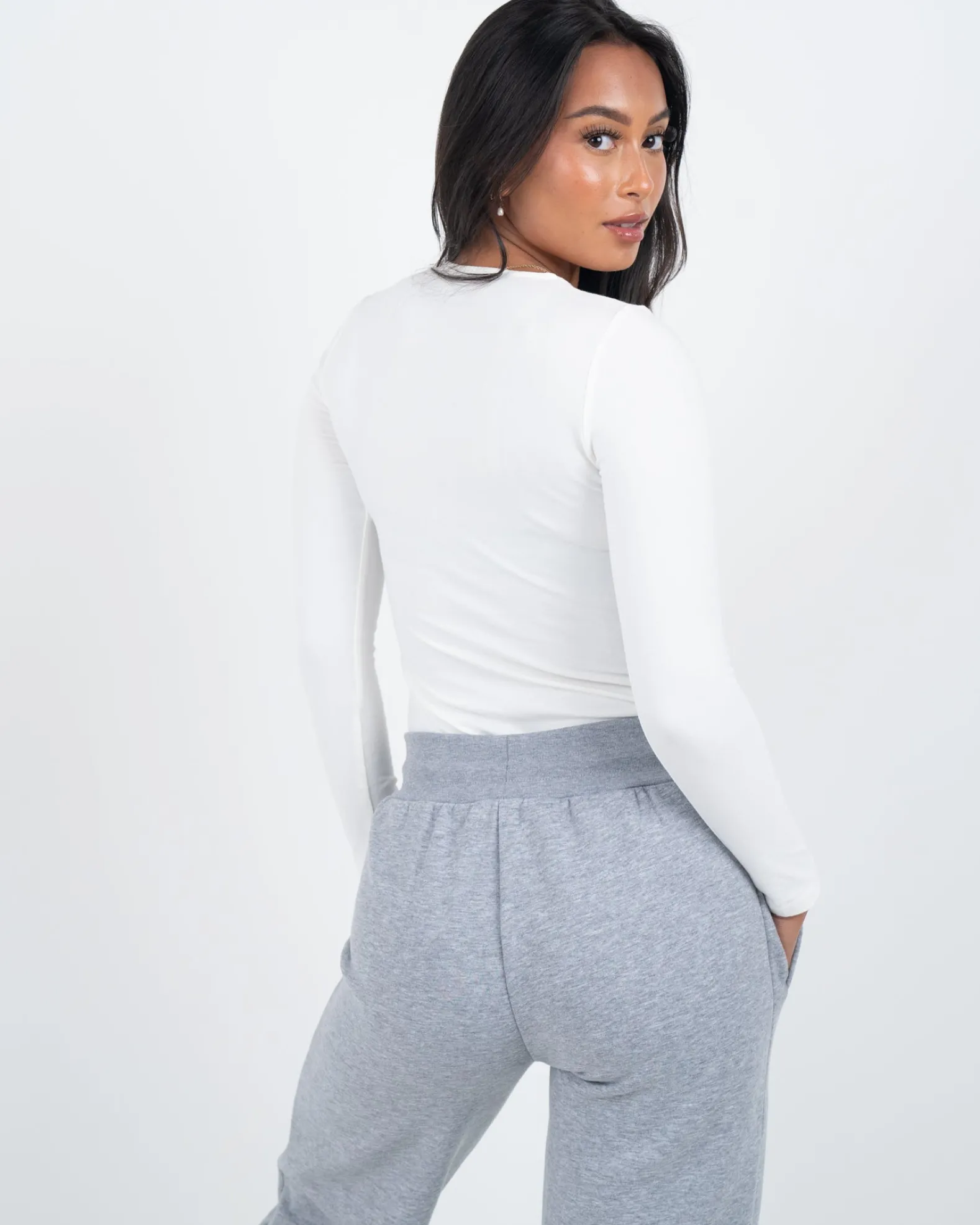 Womens White Pink Product Of Mercier Bodysuit