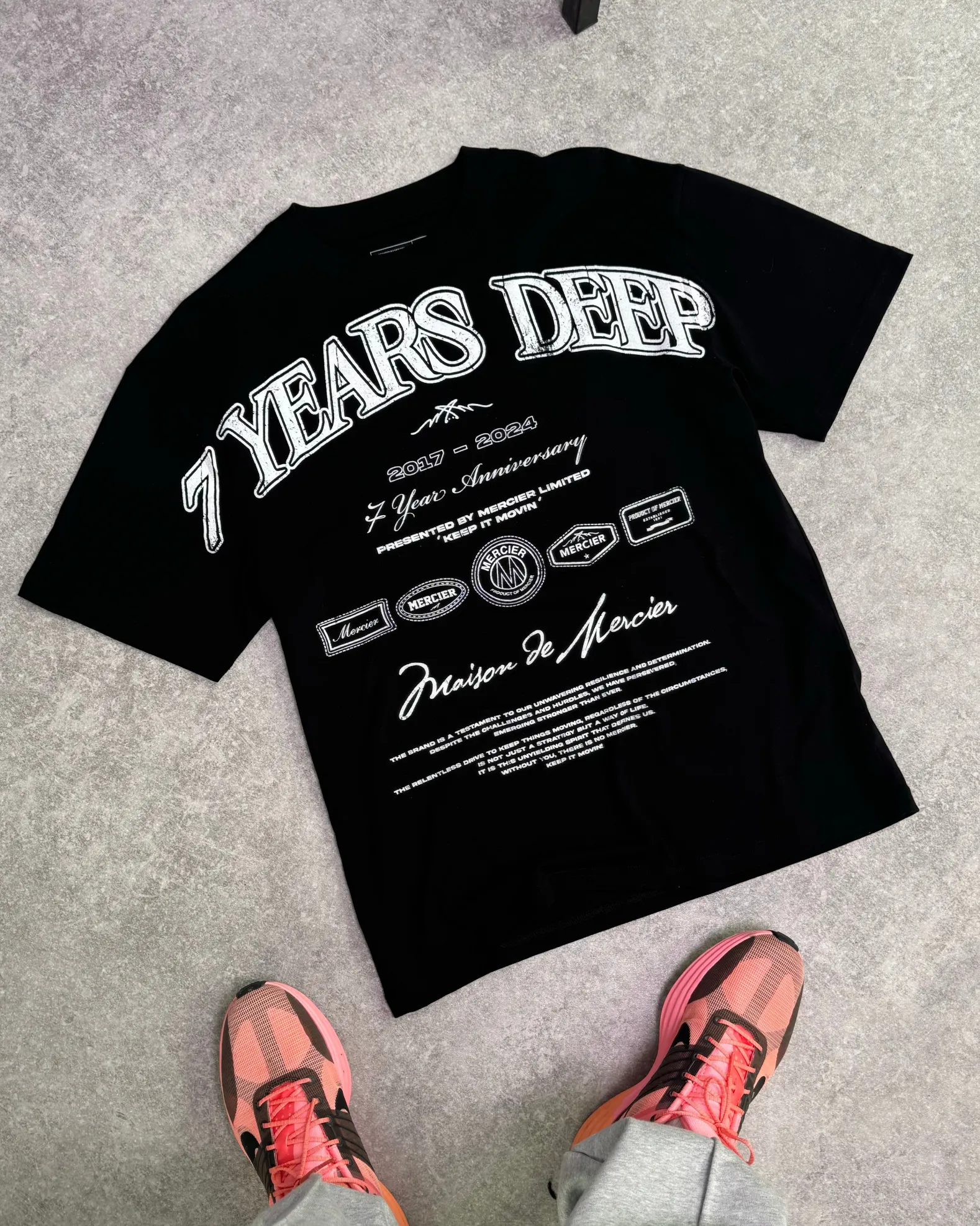 7 Years Deep Anniversary Tshirt